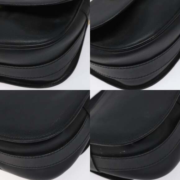 CELINE Shoulder Bag Leather Black - Picture 10 of 13